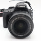 Canon 100D DSLR Camera 18MP with 18-55mm Shutter Count 790, Very Good Condition