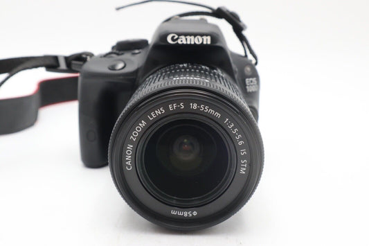 Canon 100D DSLR Camera 18MP with 18-55mm Shutter Count 790, Very Good Condition
