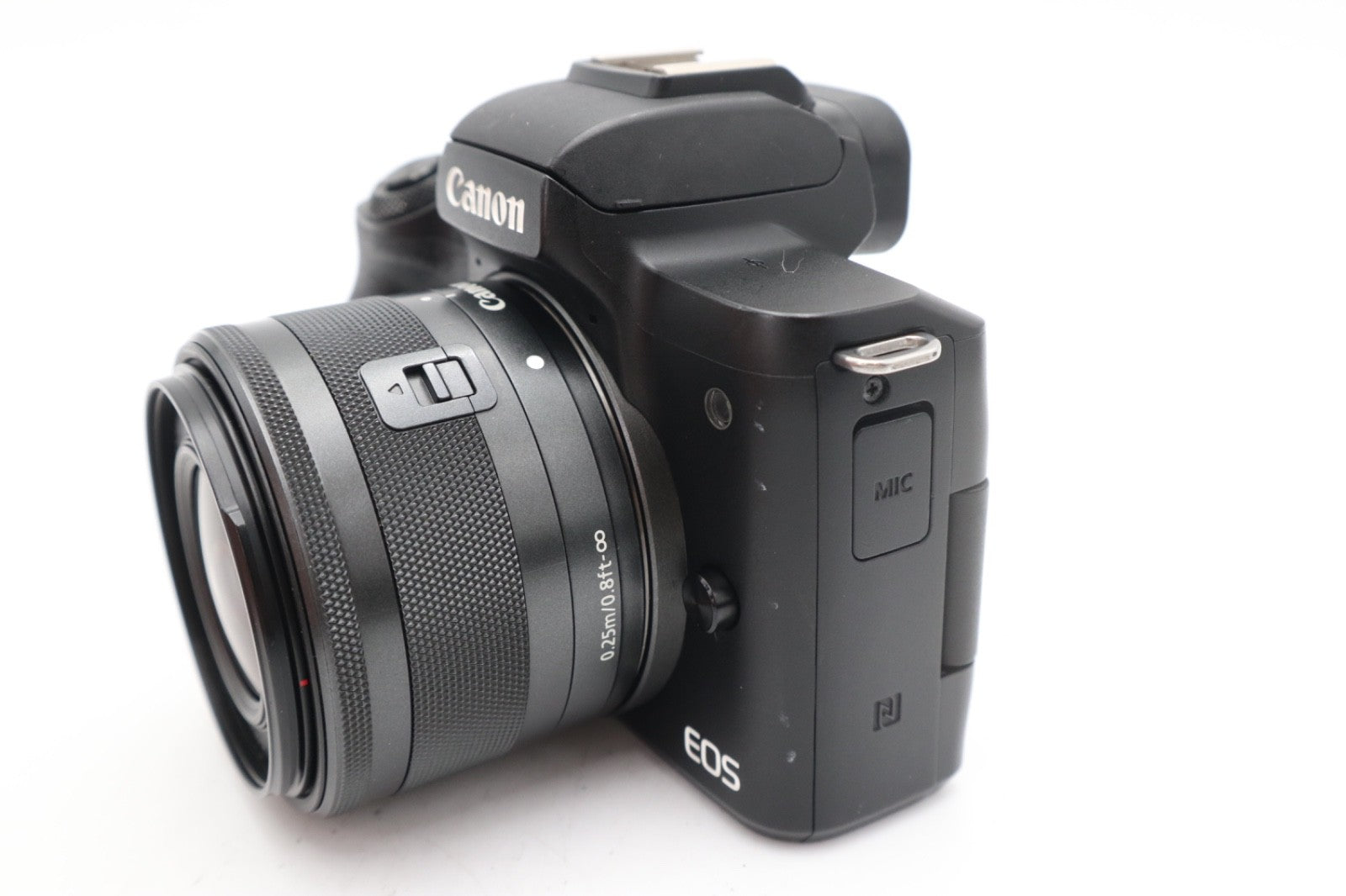 Canon M50 Camera 24MP with 15-45mm STM Lens, Under 3000 Shutter Count, V.G. Cond