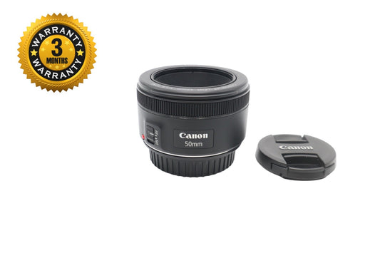 Canon 50mm Prime Lens f/1.8 STM EF Sharp, Portrait, Full Frame, Very Good Cond