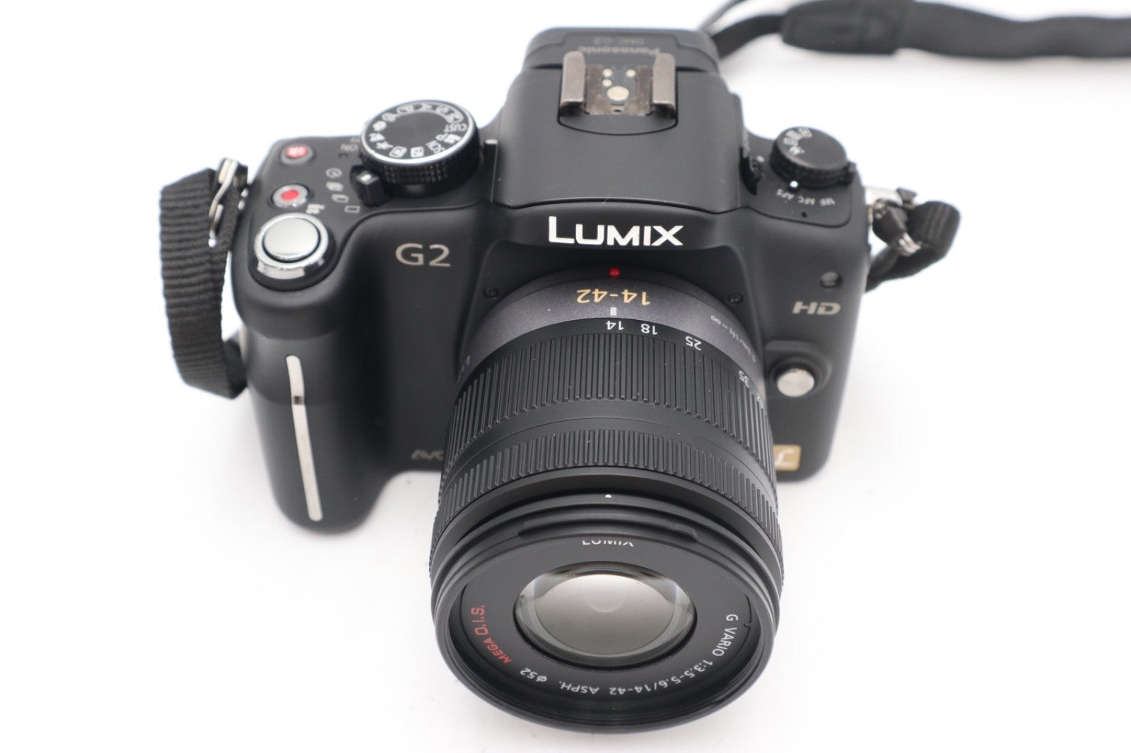 Panasonic G2 Digital Camera 12.1MP with 14-42mm Lens, S. Count 3763, Good Cond.