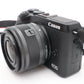 Canon EOS M6 Mark II Mirrorless Camera 32.5MP with 15-45mm, Shutter Count 10000