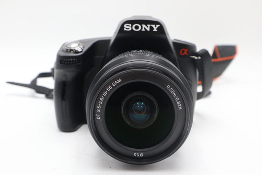 Sony Alpha A290 Camera DSLR 14.2MP with 18-55mm, Shutter Count 1160, Good Condi.