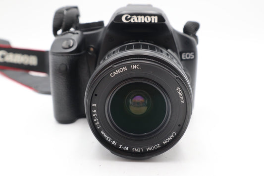 Canon 500D Camera DSLR 15.1MP with 18-55mm, Shutter Count 13166, Good Condition