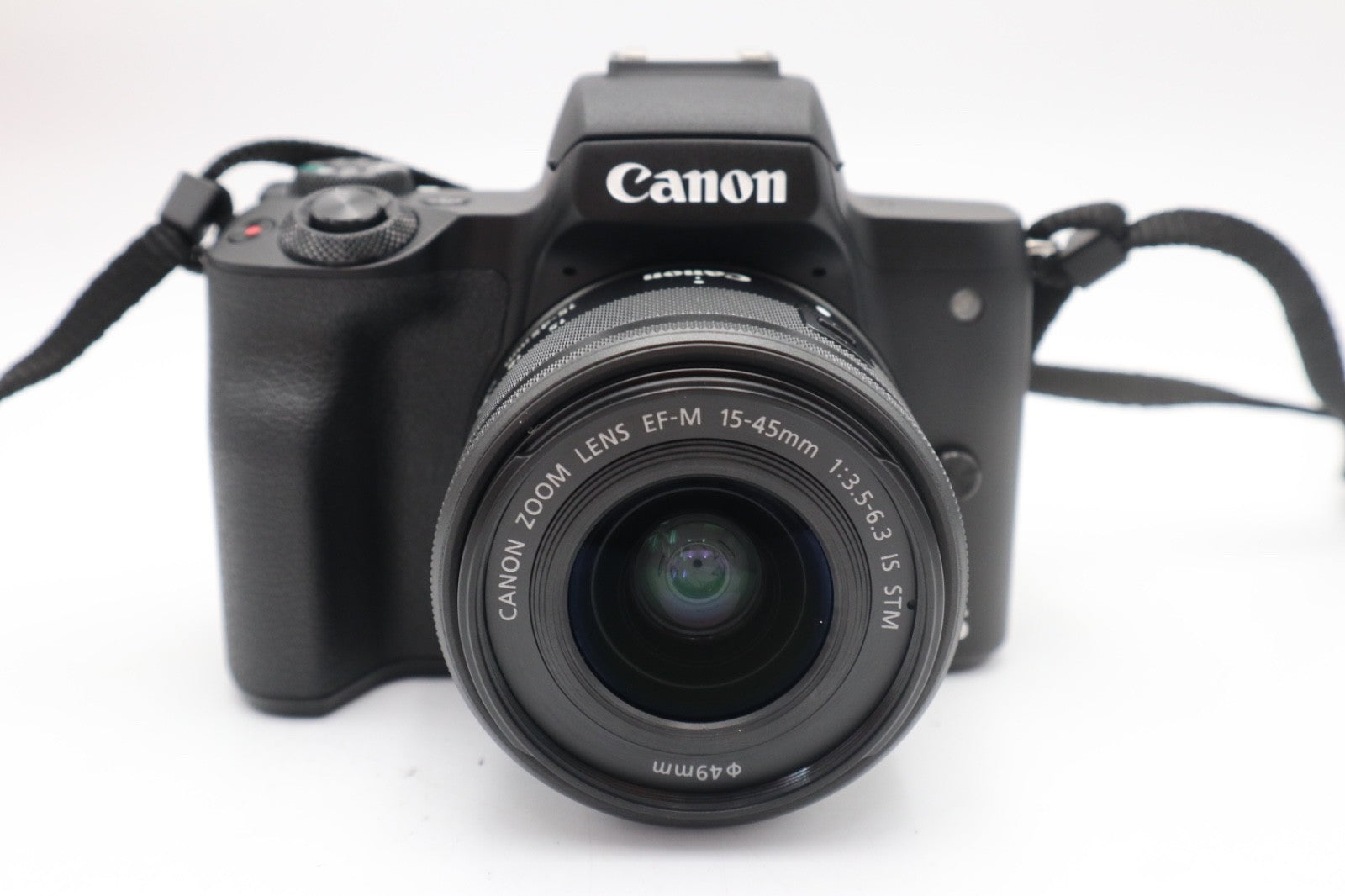 Canon M50 Camera 24MP with 15-45mm Lens, Under 1000 Shutter Count, V.G. REFURB.