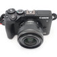 Canon EOS M6 Mark II Mirrorless Camera 32.5MP with 15-45mm, Shutter Count 10000