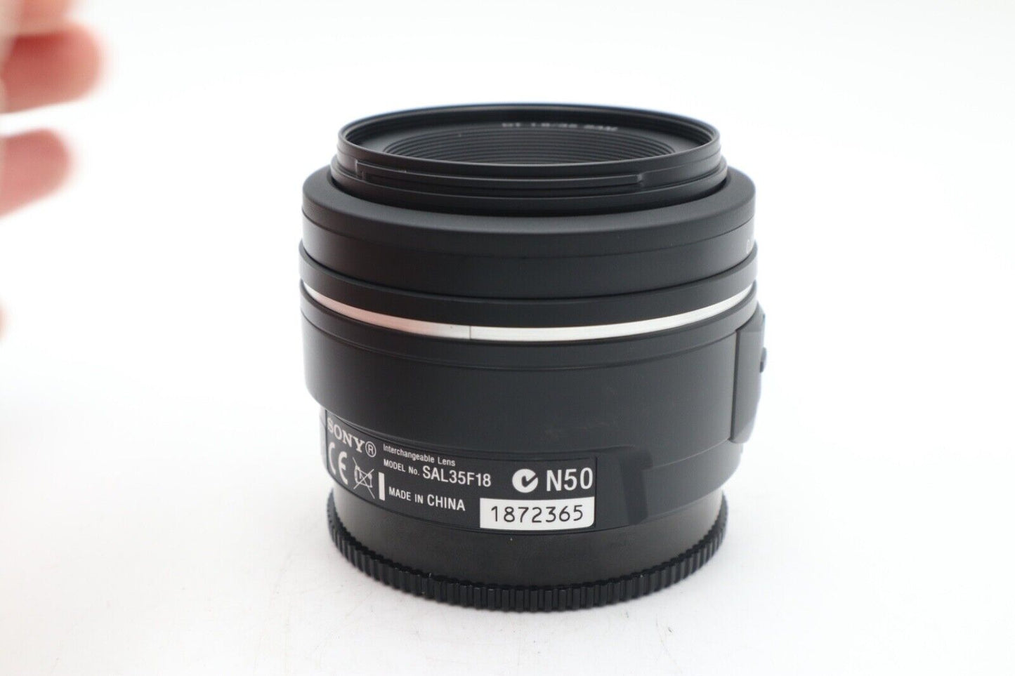 Sony 35mm Prime Lens F/1.8 DT SAM Sharp, SAL35F18, for Sony A-Mount, V.Good Cond