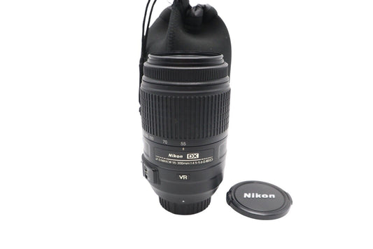 Nikon Nikkor AF-S 55-300mm VR F4.5-5.6 DX G SWM ED Stabilised Lens, Good Conditi