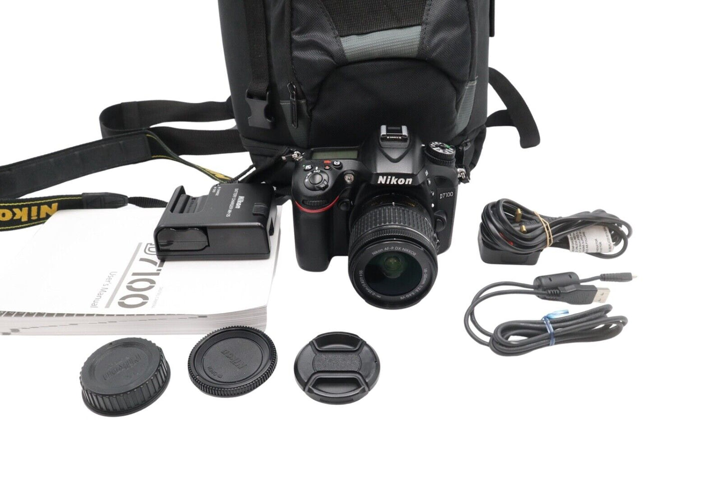 Nikon D7100 DSLR Camera 24.1MP with 18-55mm, Shutter Count 10489, Very Good Cond