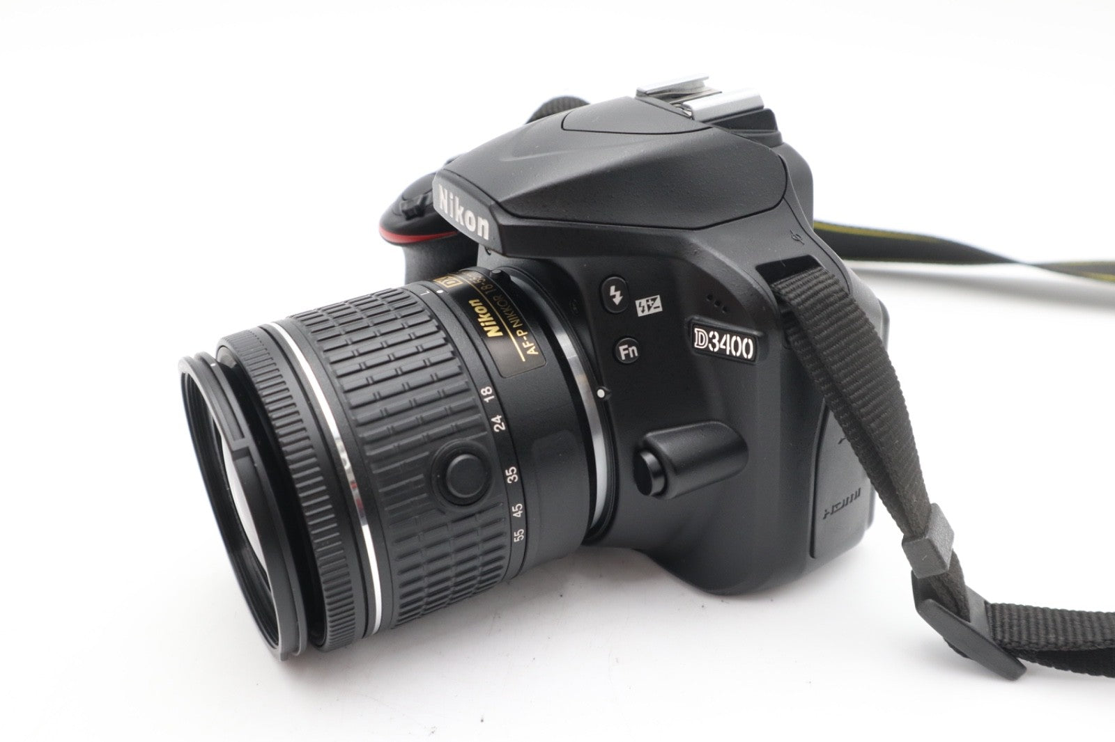 Nikon D3400 DSLR Camera 24.2MP with 18-55mm, Shutter Count 1248, Very Good Cond.