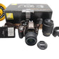 Nikon D5200 DSLR Camera 24.1MP with 18-55mm and 55-200mm Lenses, Shutter C 11166