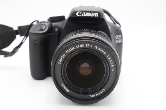 Canon 550D DSLR Camera 18.0MP with 18-55mm, Shutter Count 7058, V.Good Condition