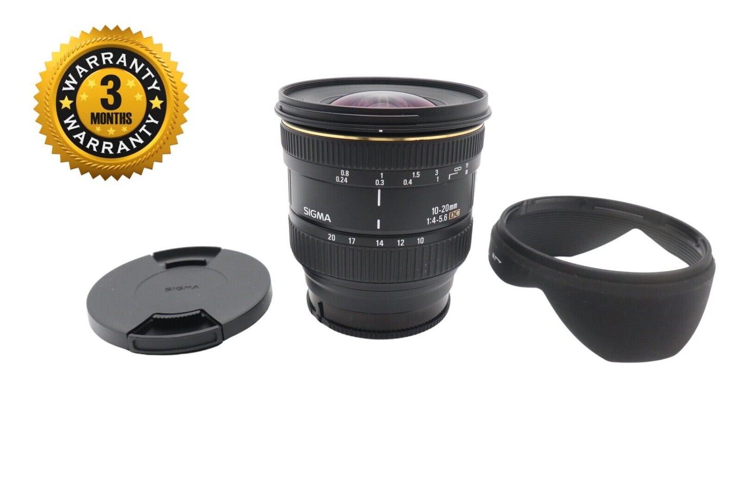 Sigma 10-20mm Lens F4-5.6 EX HSM DC AF Wide Angle for Sony A-Mount, V. Good Cond