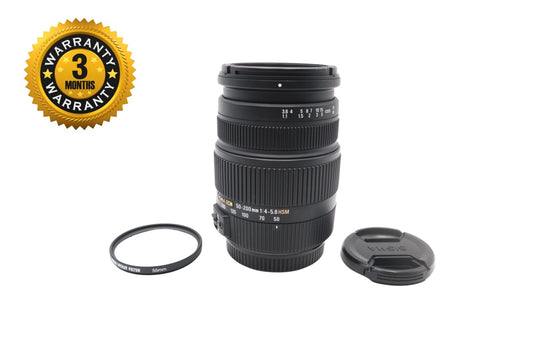 Sigma 50-200mm Telephoto Lens f/4-5.6 OS HSM DC, Stabilised for Canon EF-S