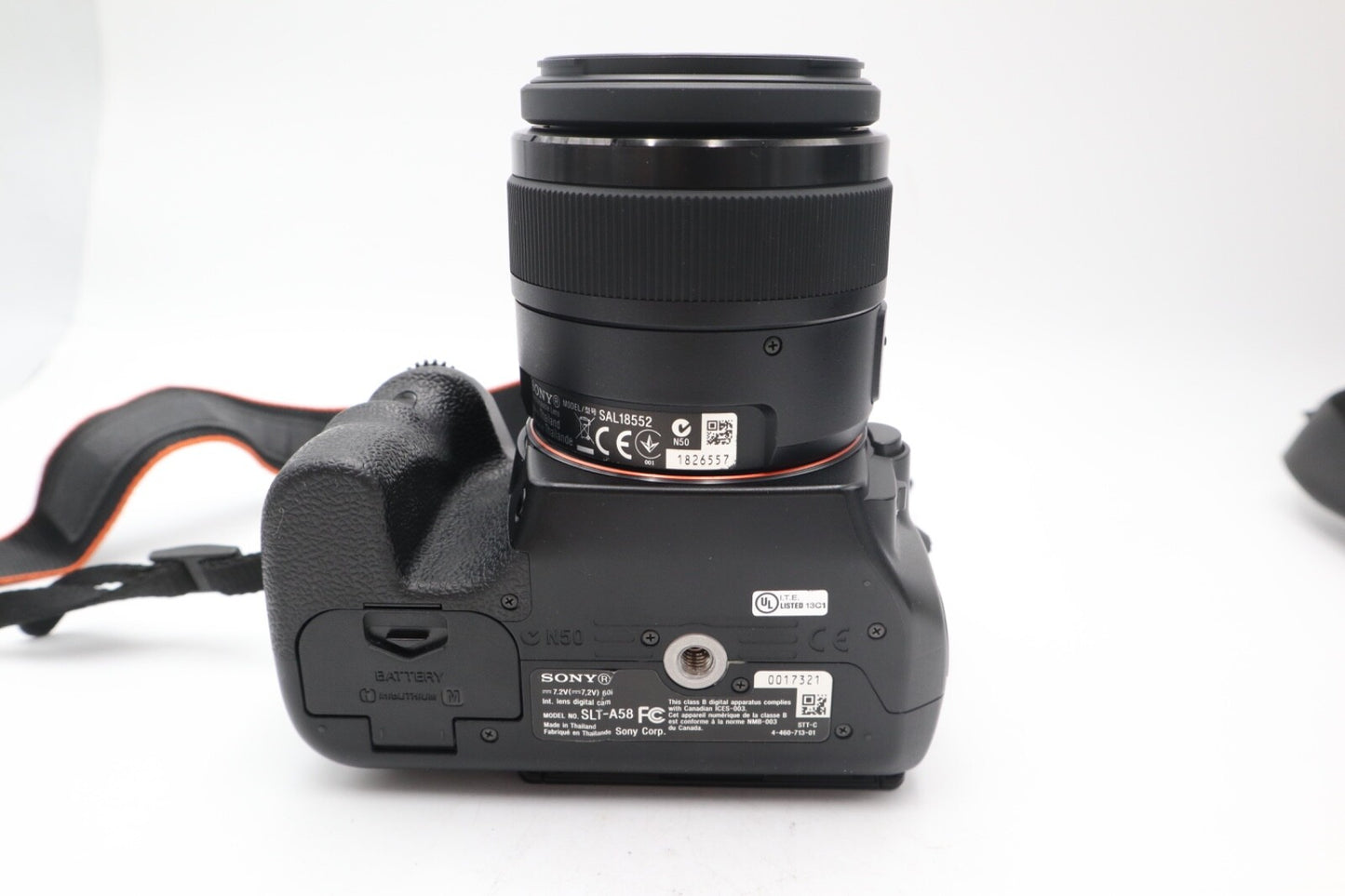 Sony A58 DSLR Camera 20.1MP with 18-55mm, Shutter Count 3134, V. Good Condition