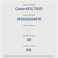 Canon 750D Camera DSLR 24.2MP with 18-55mm, Shutter Count 49, Excellent REFURB.
