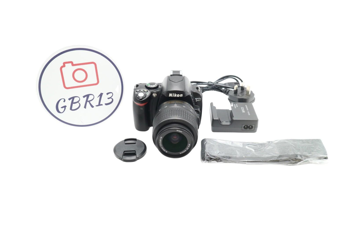 Nikon D40 Camera 6.1MP DSLR with 18-55mm, Shutter Count 12316, Good Condition