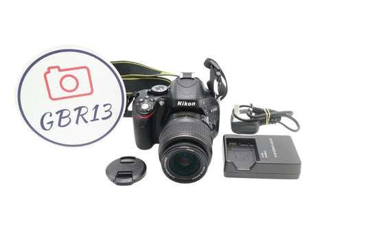 Nikon D5100 DSLR Camera 16.2MP with 18-55mm, Shutter Count 4634 Good REFURBISHED