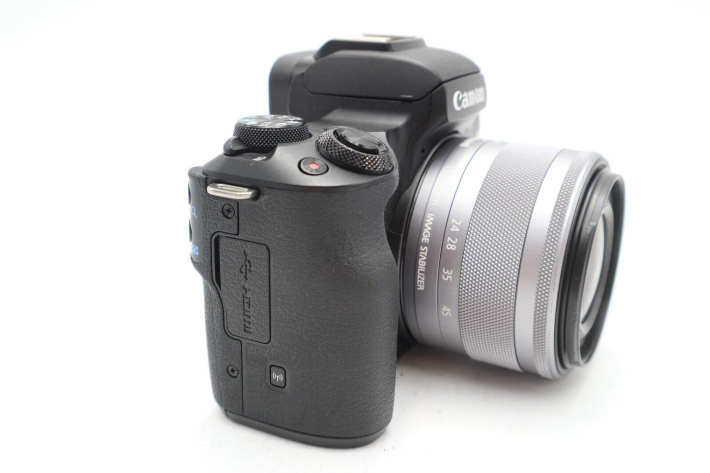 Canon EOS M50 24.0MP Camera kit with Canon 15-45mm STM Lens, 1 Year Warranty