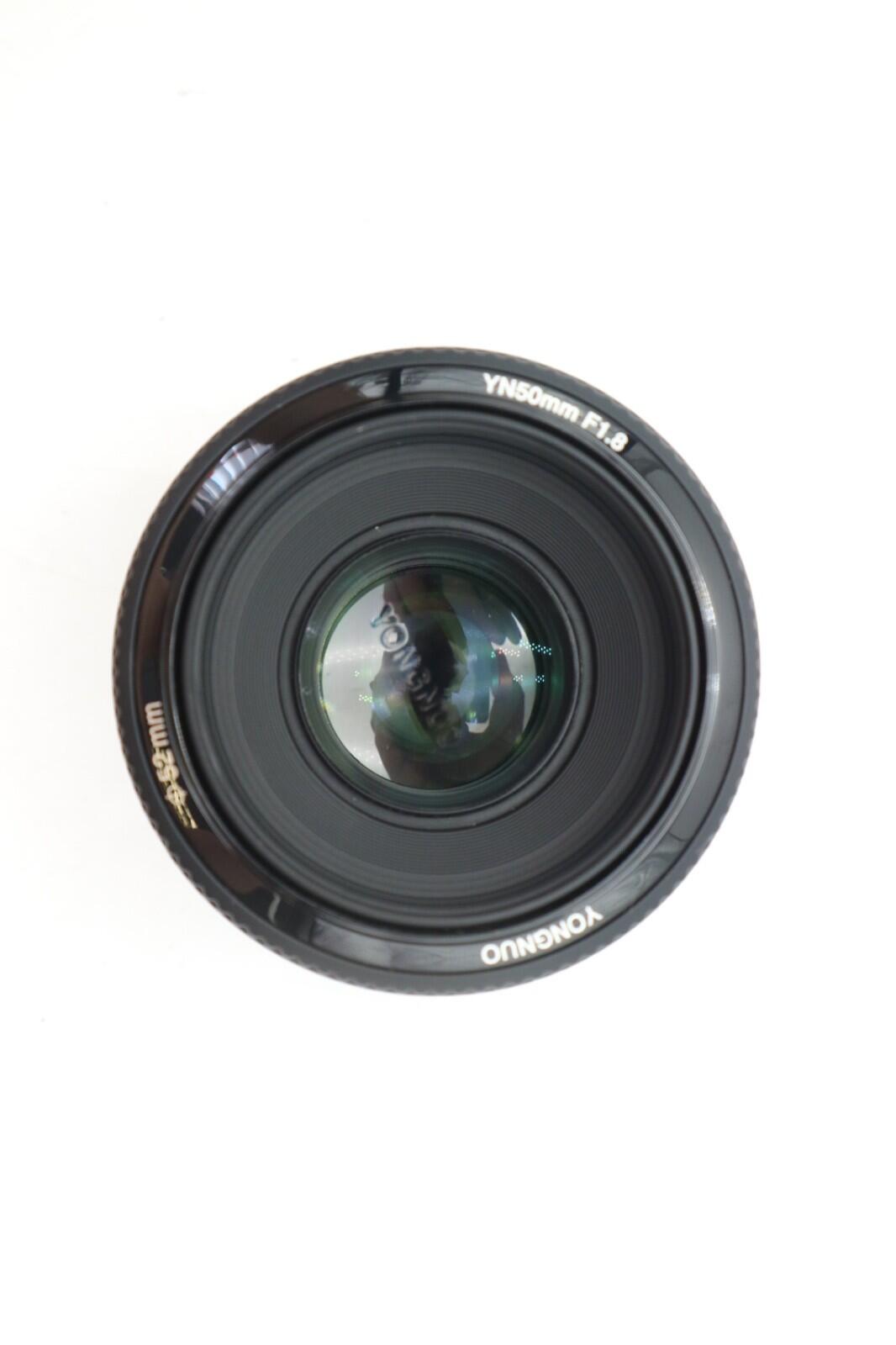 Yongnuo 50mm Prime Lens F/1.8 AF-S for Canon EF Mount Cameras, V. Good Condition