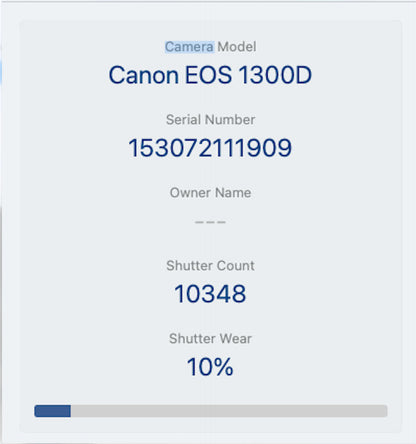 Canon 1300D DSLR Camera 18.0MP with 18-55mm Shutter Count 10348 Good REFURBISHED