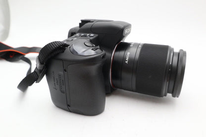 Sony A350 DSLR Camera 14.2MP with 18-70mm Lens, Tilting Screen, Good Condition
