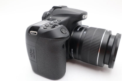 Canon 70D DSLR Camera 20.2MP with 18-55mm, Shutter Count 5351, V. G. REFURBISHED