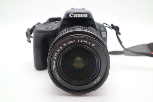 Canon 100D DSLR Camera 18MP with 18-55mm Shutter Count 4142, Good REFURBISHED