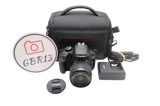 Canon 4000D Camera DSLR 18.0MP with 18-55mm, Shutter Count 3325, G. REFURBISHED
