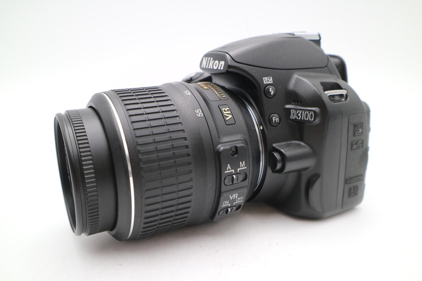 Nikon D3100 DSLR Camera 14.2MP with Nikon 18-55mm VR Lens, Good Condition