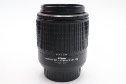 Nikon Nikkor 55-200mm Lens F/4-5.6 AF-S DX ED Stabilised, V. GOOD REFURBISHED