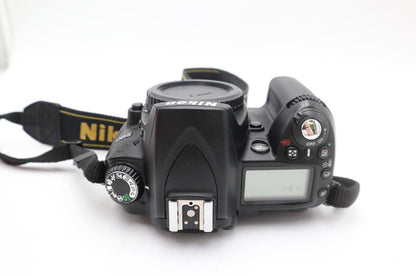 Nikon D90 DSLR Camera 12.3MP Body Only, Shutter Count 13 %, Fair Condition