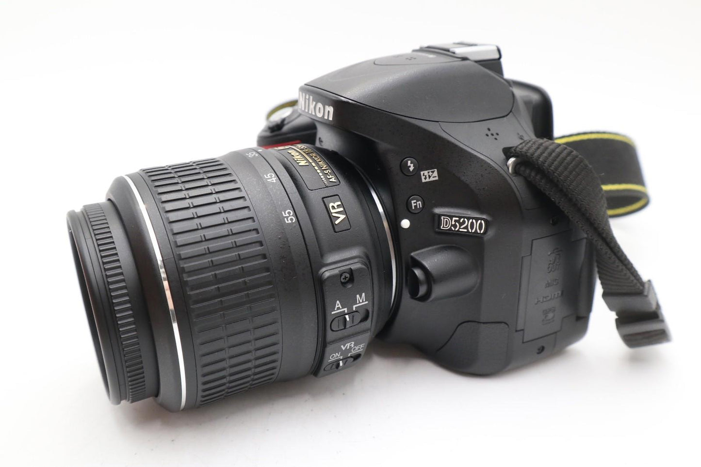 Nikon D5200 DSLR Camera 24.1MP with 18-55mm, Shutter Count 8402 V.G. REFURBISHED