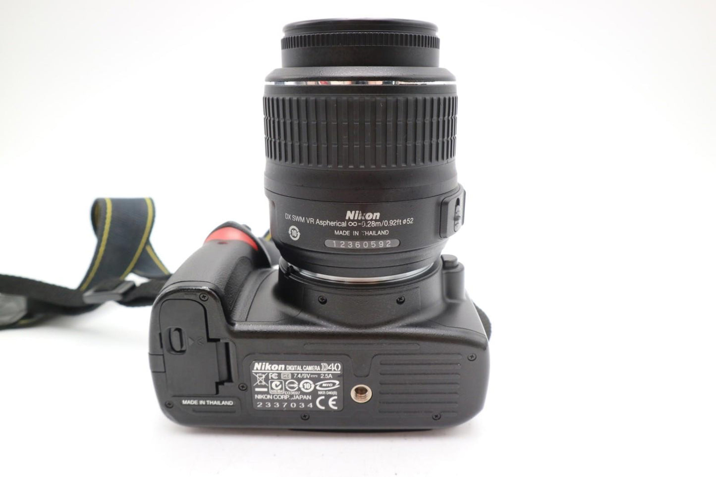 Nikon D40 Camera 6.1MP DSLR with 18-55mm, Shutter Count 14104, Good Condition