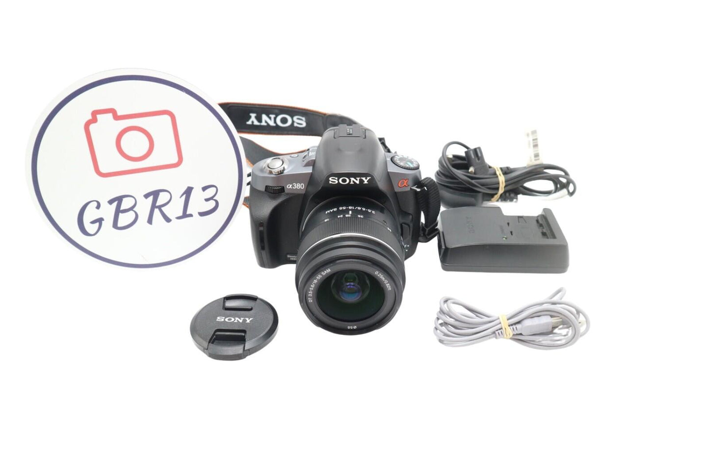 Sony A380 DSLR Camera 14.2MP with 18-55mm, Shutter Count 1142, Good Condition