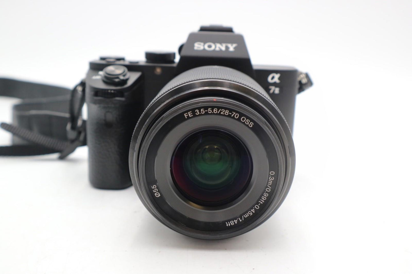 Sony Alpha A7 Mark II Mirrorless Camera 24.3MP with 28-70mm, Shutter Count 1717