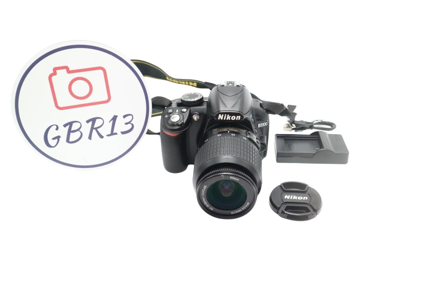 Nikon D3100 DSLR Camera + Nikon 18-55mm Lens | Good Refurbished | 12M Warranty