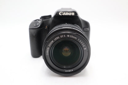 Canon 500D Camera DSLR 15.1MP with Canon 18-55mm Kit Lens, Fair Condition