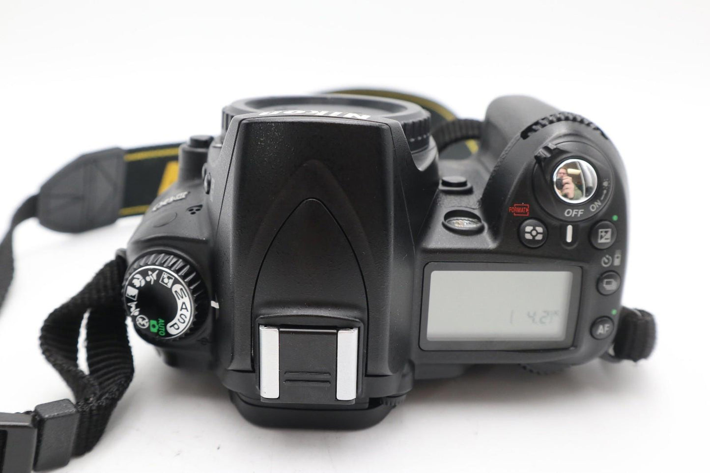 Nikon D90 DSLR Camera 12.3MP Body Only, Shutter Count 14694, Good Condition