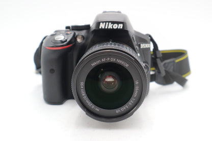 Nikon D5300 DSLR Camera + 18-55mm Lens | Good Refurbished | 12M Warranty