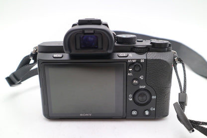 Sony Alpha A7 Mark II Mirrorless Camera 24.3MP with 28-70mm, Shutter Count 1717