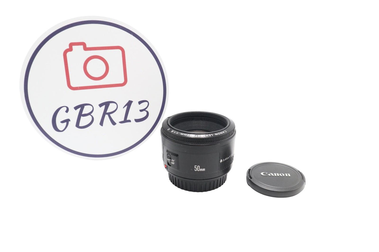 Canon 50mm Prime Lens F/1.8 II EF Portrait, Auto Focus, Sharp, Good REFURBISHED