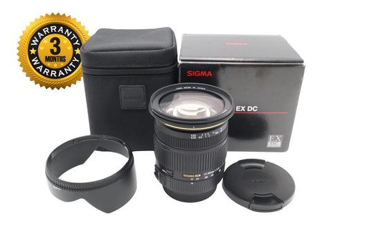 Sigma 17-50mm All-Around Lens F2.8 EX DC for Sony A-Mount DSLR, Very Good Cond.
