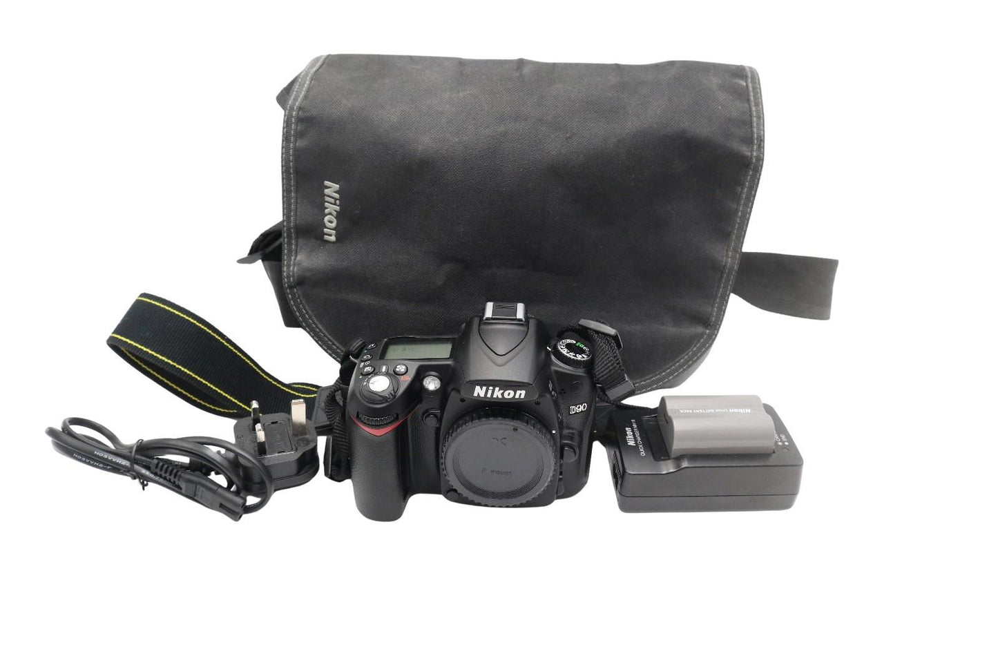 Nikon D90 DSLR Camera 12.3MP Body Only, Shutter Count 2%, Very Good REFURBISHED