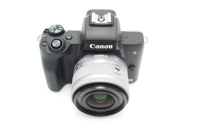 Canon EOS M50 24.0MP Camera kit with Canon 15-45mm STM Lens, 1 Year Warranty