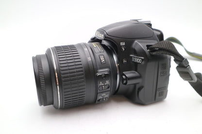 Nikon D3100 DSLR Camera 14.2MP with 18-55mm, Shutter Count 26469, Good Condition