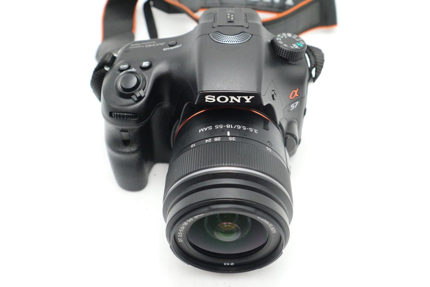 Sony Alpha A57 Camera DSLR 16.1MP with 18-55mm, Shutter C. 3590 Good REFURBISHED