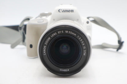 Canon 100D DSLR Camera 18MP with 18-55mm Shutter Count 15012, Good REFURBISHED