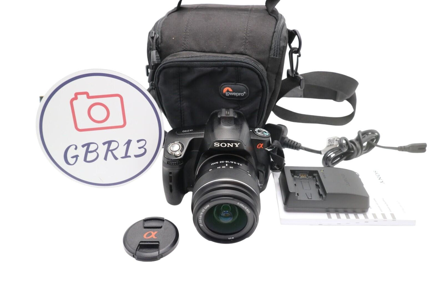 Sony Alpha A290 Camera DSLR 14.2MP with 18-55mm, Shutter Count 15422, Good Cond.