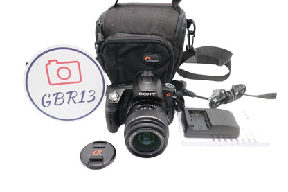 Sony Alpha A290 Camera DSLR 14.2MP with 18-55mm, Shutter Count 15422, Good Cond.